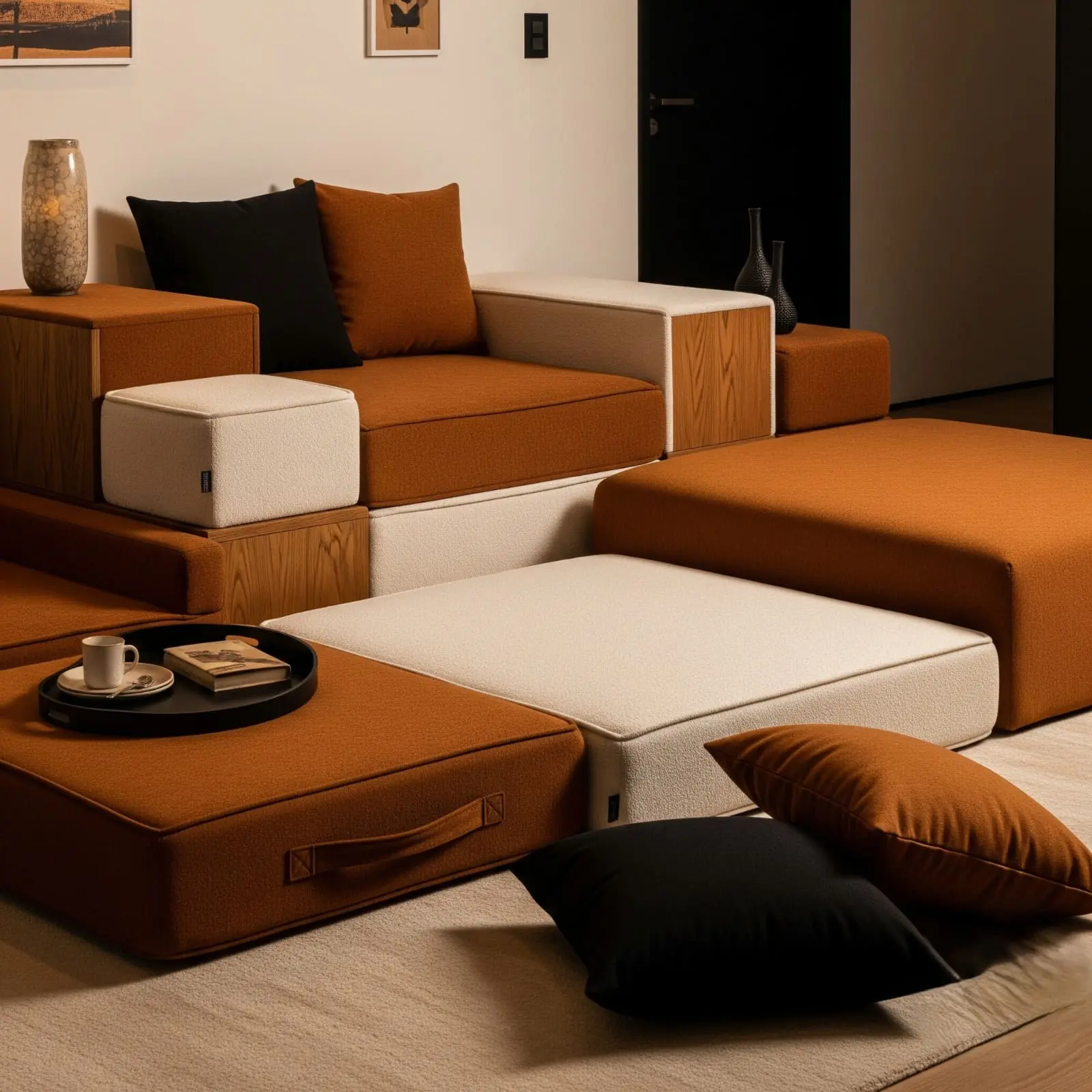 تفصال جلسات ارضية فى سيدار